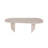 Coffee Table Ovalis - Travertine Travertine