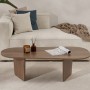Coffee Table Ovalis - Walnut Walnut