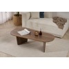 Coffee Table Ovalis - Walnut Walnut