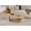 Coffee Table Ovalis - Oak Oak