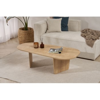 Coffee Table Ovalis - Oak Oak