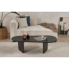 Coffee Table Ovalis - Wood Black Wood Black