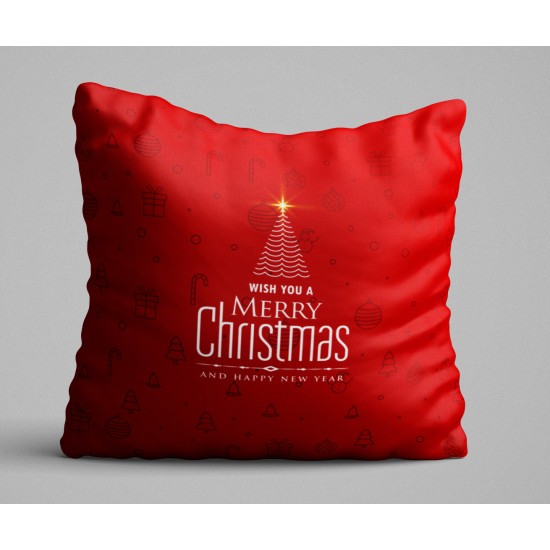Cushion KRLNTXMAS-14 Multicolor Aberto Design Cushion KRLNTXMAS-14 Multicolor