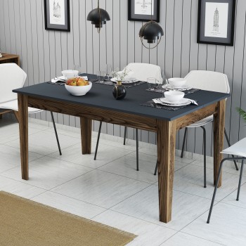 Dining Table Milan 513 - Walnut, Anthracite Walnut
Anthracite