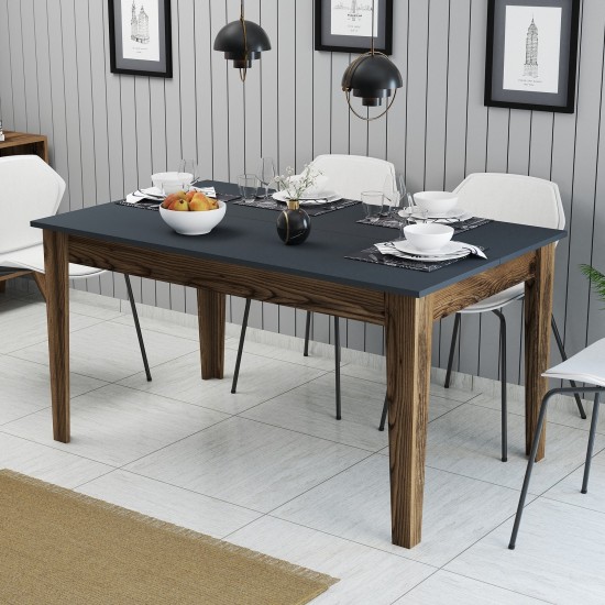 Dining Table Milan 513 - Walnut, Anthracite Walnut
Anthracite Dining Table Milan 513 - Walnut, Anthracite Walnut
Anthracite