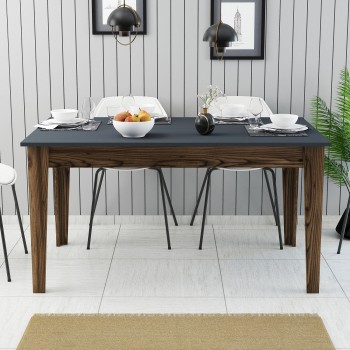 Dining Table Milan 513 - Walnut, Anthracite Walnut
Anthracite