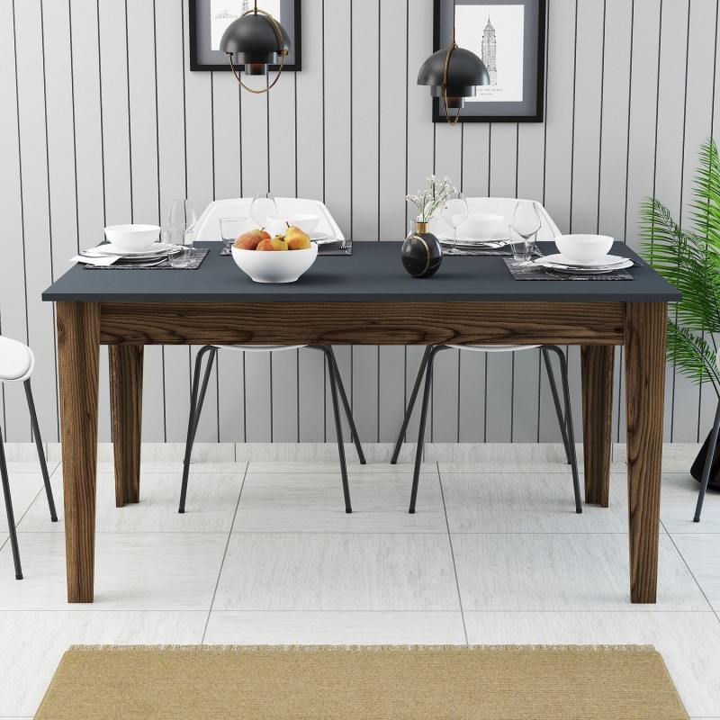 Dining Table Milan 513 - Walnut, Anthracite Walnut
Anthracite