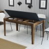 Dining Table Milan 513 - Walnut, Anthracite Walnut
Anthracite