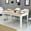 Dining Table Milan 896 - White, Oak White
Oak