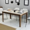 Dining Table Milan 898 - Walnut, Travertine Walnut
Travertine