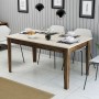 Dining Table Milan 898 - Walnut, Travertine Walnut
Travertine