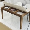 Dining Table Milan 898 - Walnut, Travertine Walnut
Travertine