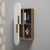 Wall Shelf Rose - Walnut, White Walnut
White