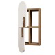Wall Shelf Rose - Walnut, White Walnut
White