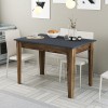 Kitchen Table Kiev 505 - Walnut, White Walnut
White