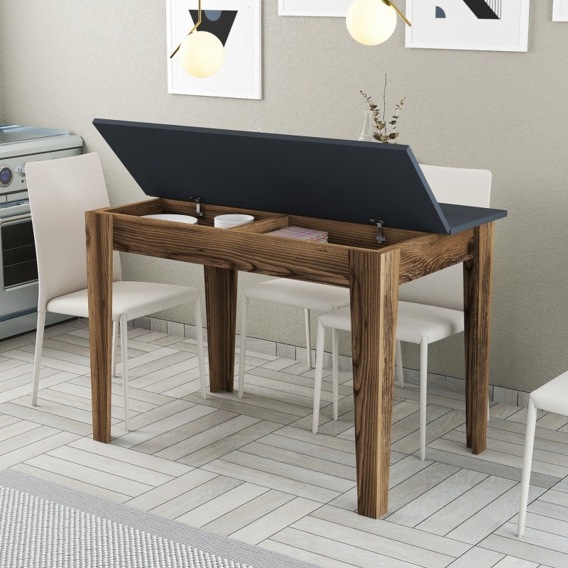Kitchen Table Kiev 505 - Walnut, White Walnut
White