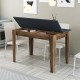 Kitchen Table Kiev 505 - Walnut, White Walnut
White Kitchen Table Kiev 505 - Walnut, White Walnut
White