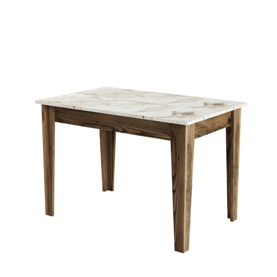 Kitchen Table Kiev 506 - Walnut, White Walnut
White Kitchen Table Kiev 506 - Walnut, White Walnut
White