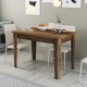 Kitchen Table Kiev 507 - Walnut Walnut Kitchen Table Kiev 507 - Walnut Walnut