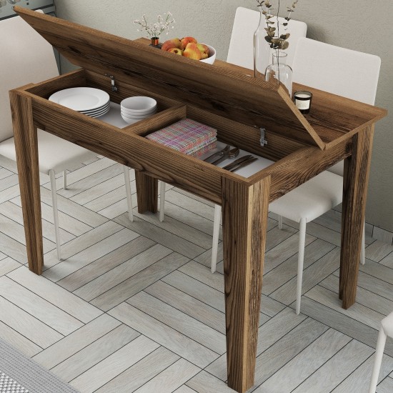 Kitchen Table Kiev 507 - Walnut Walnut Kitchen Table Kiev 507 - Walnut Walnut