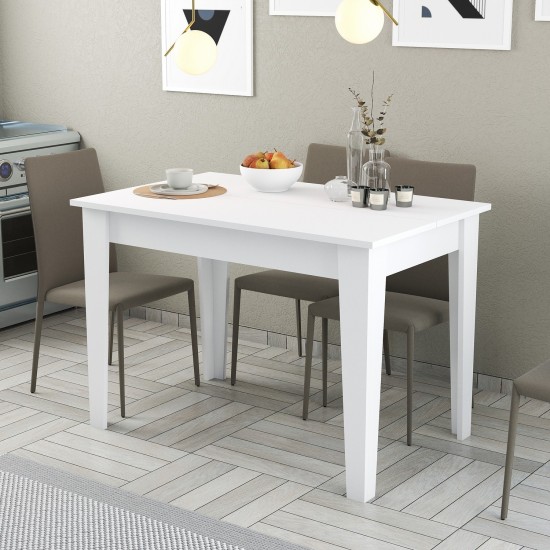 Kitchen Table Kiev 512 - White, Oak White
Oak Kitchen Table Kiev 512 - White, Oak White
Oak