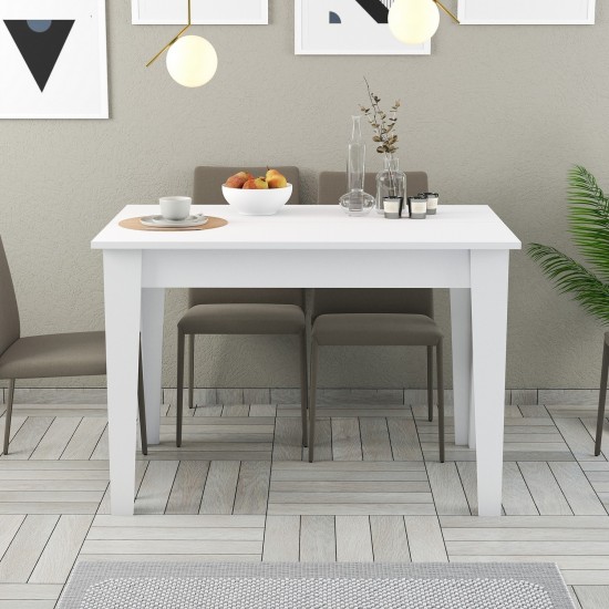 Kitchen Table Kiev 512 - White, Oak White
Oak Kitchen Table Kiev 512 - White, Oak White
Oak