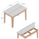 Kitchen Table Kiev 512 - White, Oak White
Oak Kitchen Table Kiev 512 - White, Oak White
Oak