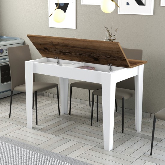 Kitchen Table Kiev 511 - Walnut, White Walnut
White