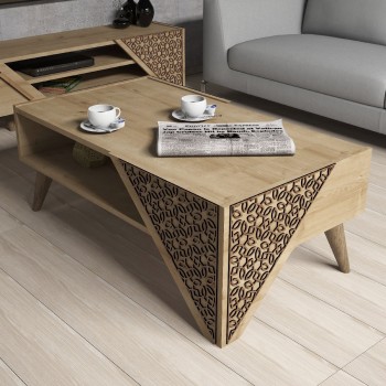 Coffee Table Beril - Oak Oak