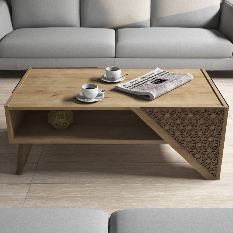 Coffee Table Beril - Oak Oak