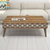 Coffee Table City - Walnut, Cream Walnut
Cream