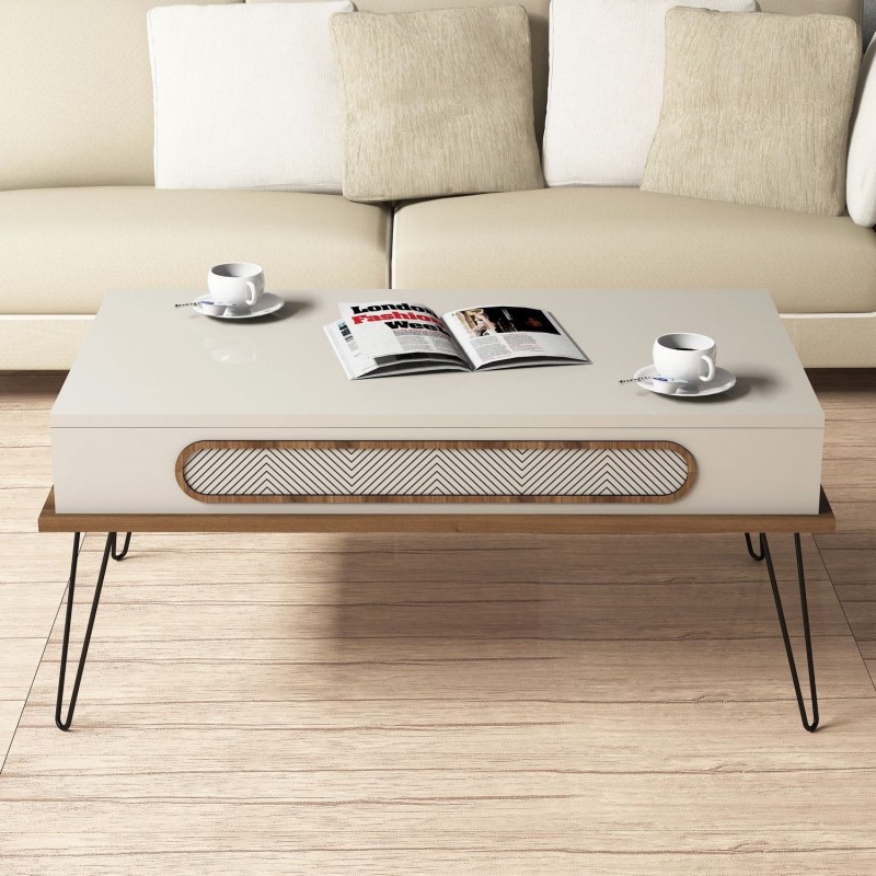 Coffee Table Ekol - Cream Cream