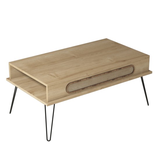 Coffee Table Ekol - Oak Oak Coffee Table Ekol - Oak Oak
