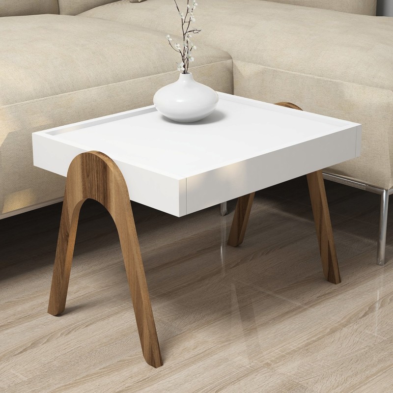 Nesting Table (3 Pieces) Roma - Walnut, White Walnut
White