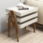 Nesting Table (3 Pieces) Roma - Walnut, Cream Walnut
Cream