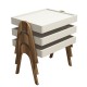 Nesting Table (3 Pieces) Roma - Walnut, Cream Walnut
Cream Hanah Home Nesting Table (3 Pieces) Roma - Walnut, Cream Walnut
Cream