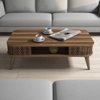 Coffee Table Eylül - Walnut Walnut