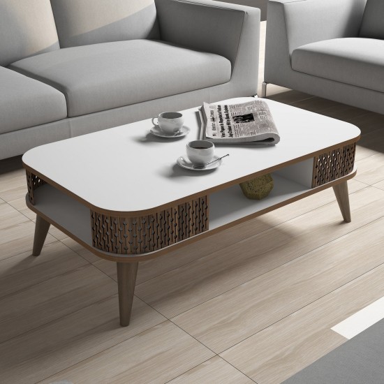 Coffee Table Eylül - White White Coffee Table Eylül - White White