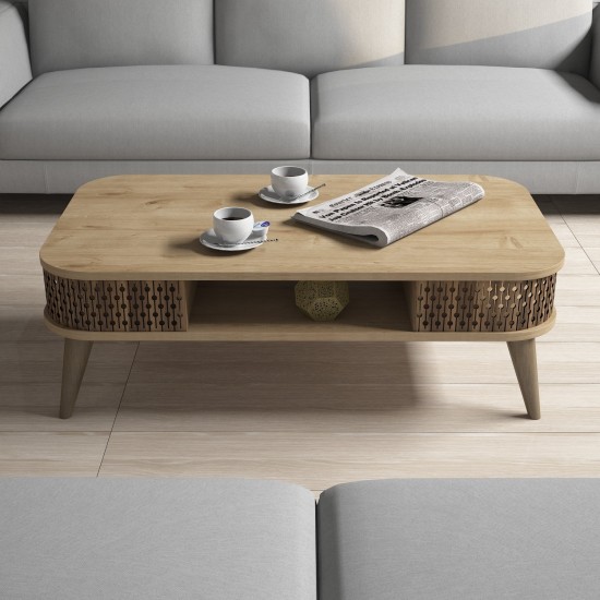 Coffee Table Eylül - Oak Oak Coffee Table Eylül - Oak Oak
