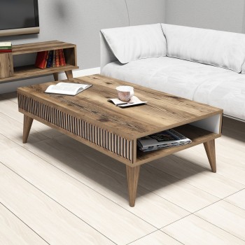 Coffee Table Milan - Walnut Walnut