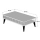 Coffee Table Milan - Walnut Walnut