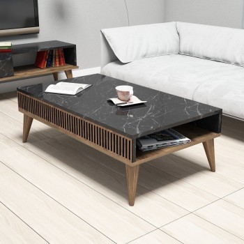 Coffee Table Milan - Walnut, Black Walnut
Black