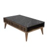 Coffee Table Milan - Walnut, Black Walnut
Black