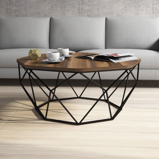 Coffee Table Diamond - Walnut Walnut