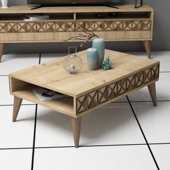 Coffee Table Line - Oak Oak