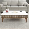 Coffee Table Milan - Walnut, White Walnut
White