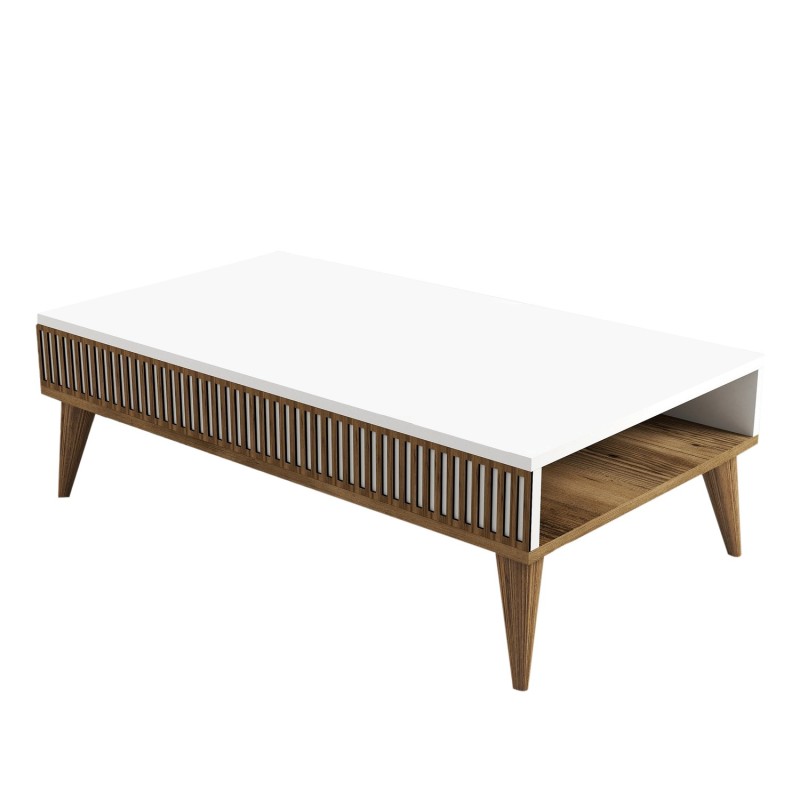 Coffee Table Milan - Walnut, White Walnut
White