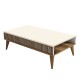 Coffee Table Milan - Walnut, Cream Walnut
Cream