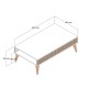 Coffee Table Milan - Walnut, Anthracite Walnut
Anthracite