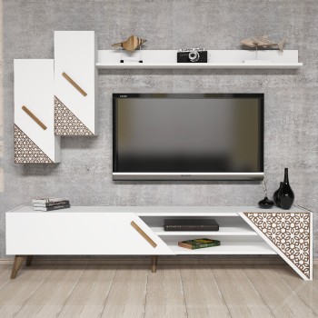 TV Unit Beril - White White